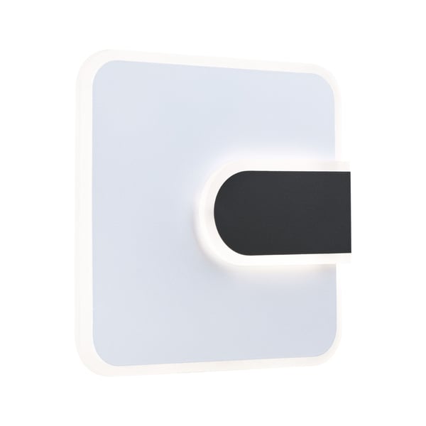 Paulmann LED vägglampa 2Form 4000K 1520lm / 0lm 230V 12,5W / 3,6W Vit, Svart