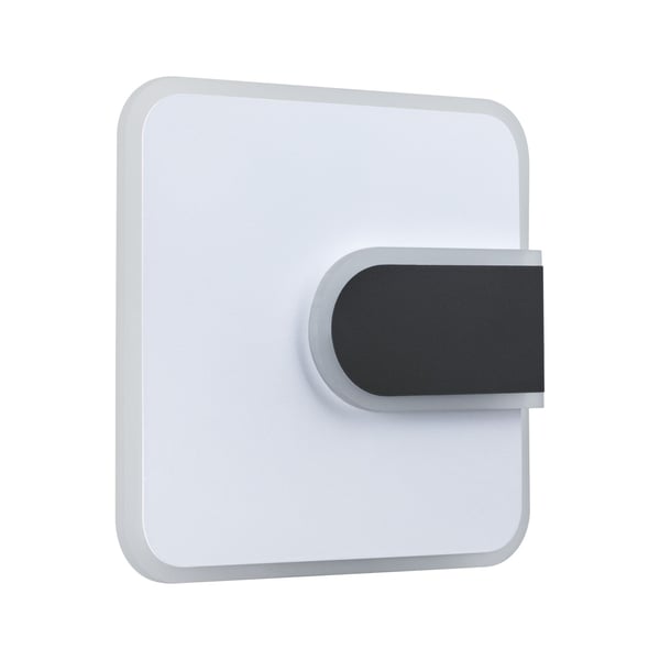 Paulmann LED vägglampa 2Form 4000K 1520lm / 0lm 230V 12,5W / 3,6W Vit, Svart