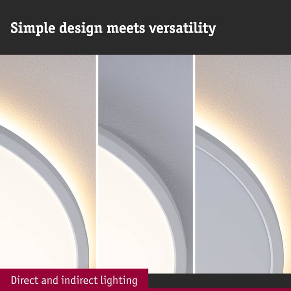 Paulmann LED panel Atria Shine rund 400 mm 32W / 3W 2700lm 3000K Vit