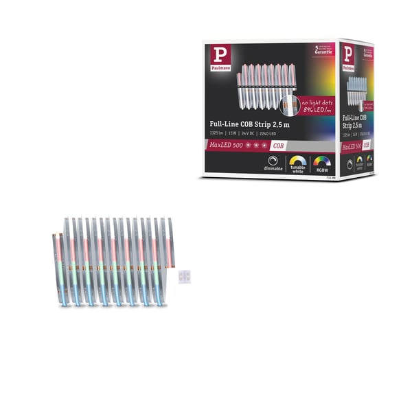 Paulmann MaxLED 500 LED remsa Enkelstripe COB 2,5m RGBW 15W 530lm/m RGBW+