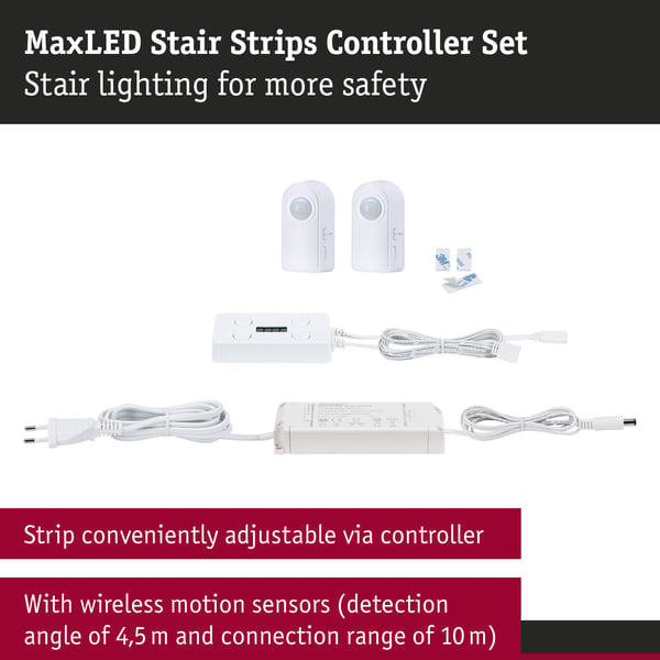 Paulmann MaxLED Stair LED remsa Installation kit max. 25W 25VA