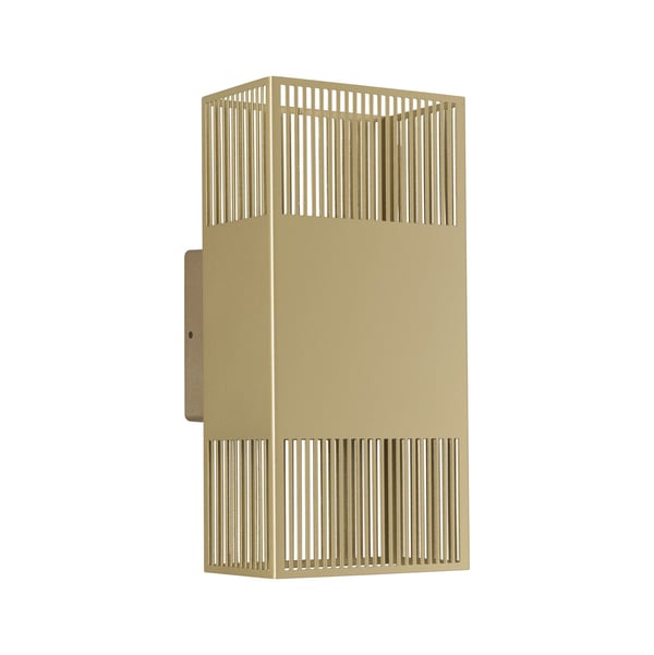 Paulmann LED vägglampa Tharin IP44 3000K 120x250 mm 2x3,7W Guld