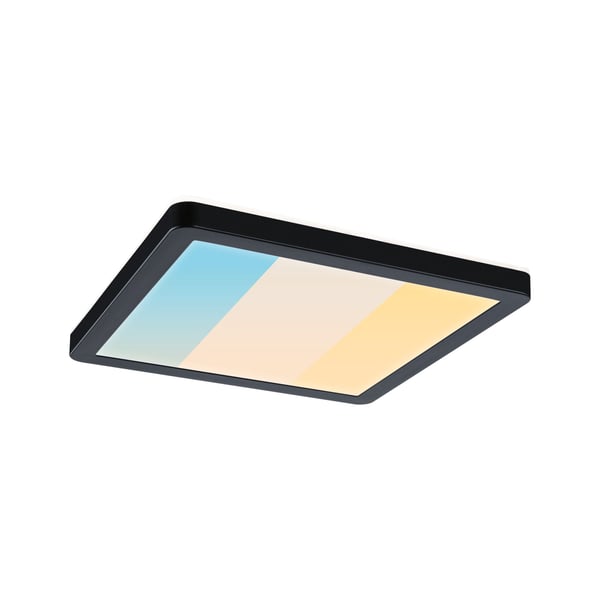 Paulmann LED panel Atria Shine White Select IP44 vinkelformad 190x190 mm 8W 1160lm 3000 - 6500K Svart