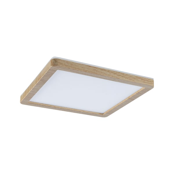 Paulmann LED panel Atria Shine White Select IP44 vinkelformad 190x190 mm 8W 1160lm 3000 - 6500K Träutseende