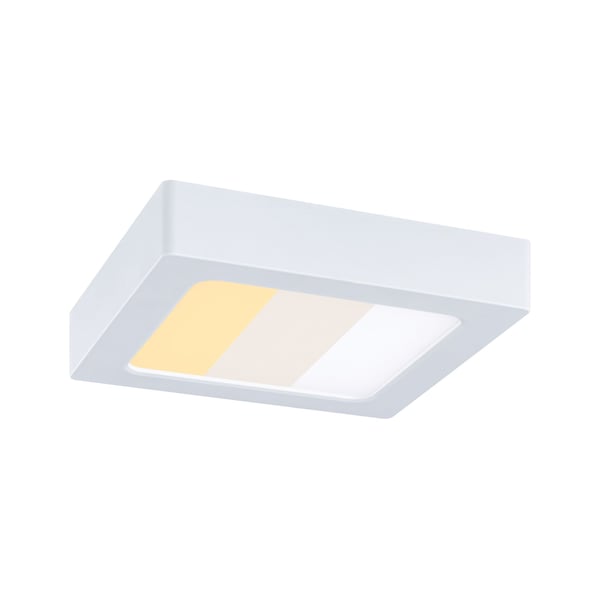 Paulmann LED panel Abia 2 White Select Skymningsstyrd rörelsedetektor (HF) vinkelformad 170x170 mm 9,5W 1100lm 2700 - 4000K Vit