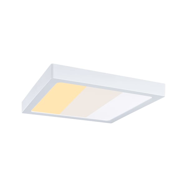 Paulmann LED panel Abia 2 White Select Skymningsstyrd rörelsedetektor (HF) vinkelformad 300x300 mm 14W 900lm 2700 - 4000K Vit