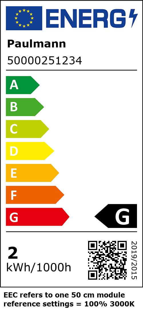 Paulmann Pro Strip LED remsa Silver P25 5m 75W 300lm/m 60 LEDs/m RGBW+