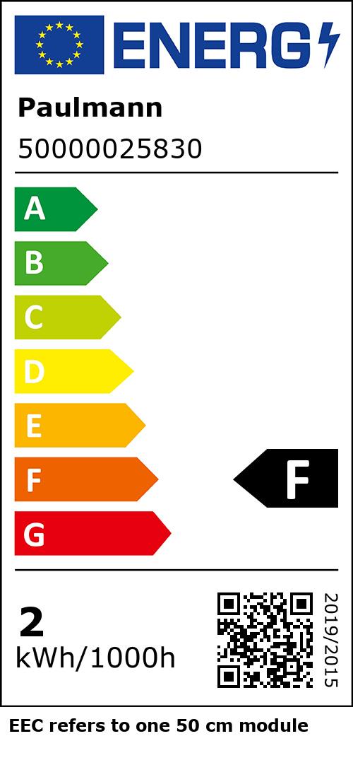 Paulmann Pro Strip LED remsa Silver P25 5m 20W 400lm/m 60 LEDs/m 3000K