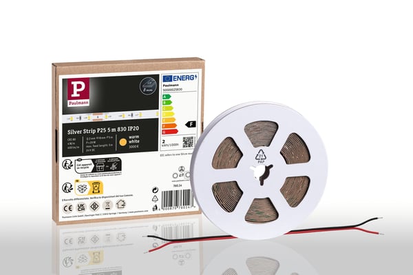 Paulmann Pro Strip LED remsa Silver P25 5m 20W 400lm/m 60 LEDs/m 3000K