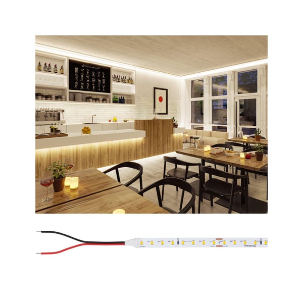 Paulmann Pro Strip LED remsa Silver P75 5m 23W 700lm/m 96 LEDs/m 2700K