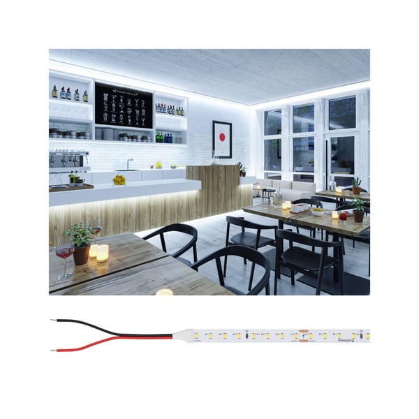 Paulmann Pro Strip LED remsa Silver P75 5m 23W 750lm/m 96 LEDs/m 6500K