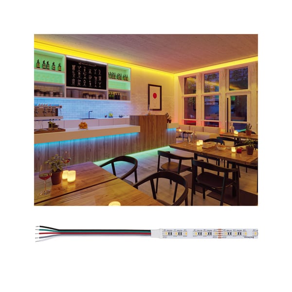 Paulmann Pro Strip LED remsa Silver P75 5m 121W 700lm/m 84 LEDs/m RGBW+