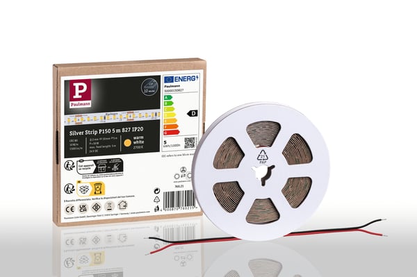 Paulmann Pro Strip LED remsa Silver P150 5m 50W 1500lm/m 160 LEDs/m 2700K