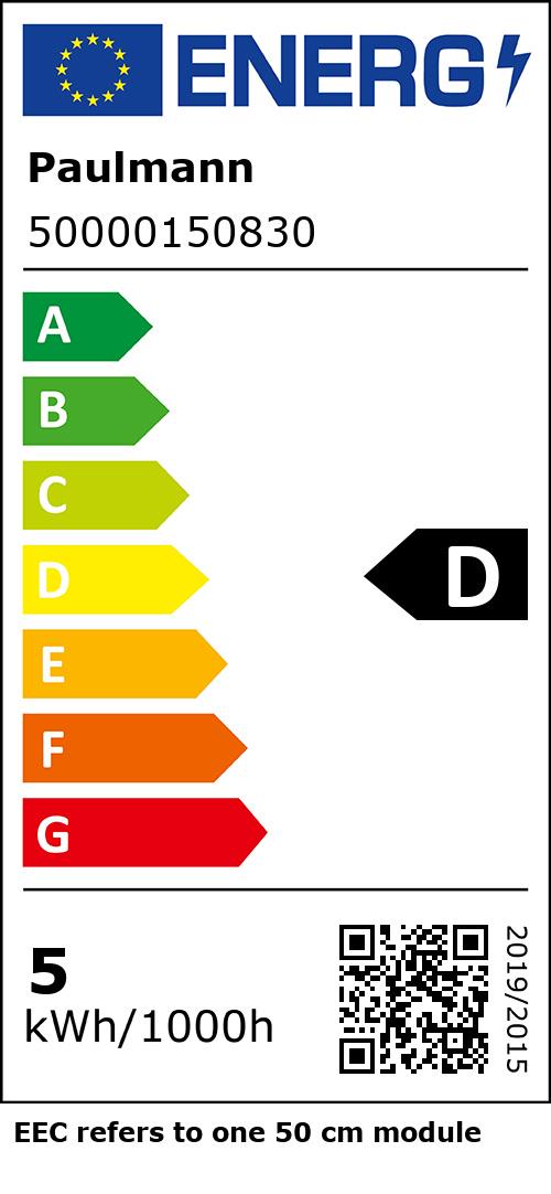 Paulmann Pro Strip LED remsa Silver P150 5m 50W 1480lm/m 160 LEDs/m 3000K