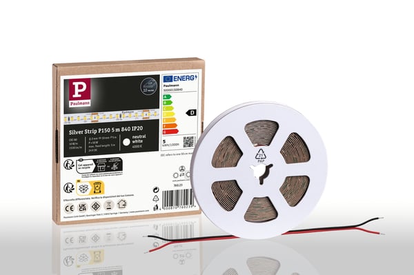 Paulmann Pro Strip LED remsa Silver P150 5m 50W 1530lm/m 160 LEDs/m 4000K