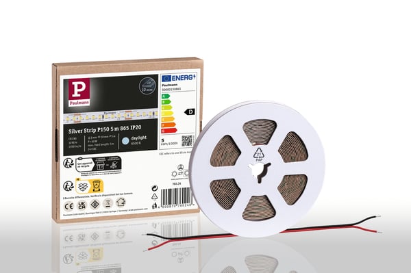 Paulmann Pro Strip LED remsa Silver P150 5m 50W 1550lm/m 160 LEDs/m 6500K