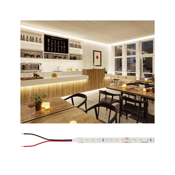 Paulmann Pro Strip LED remsa Silver P75 10m 42W 700lm/m 96 LEDs/m 3000K