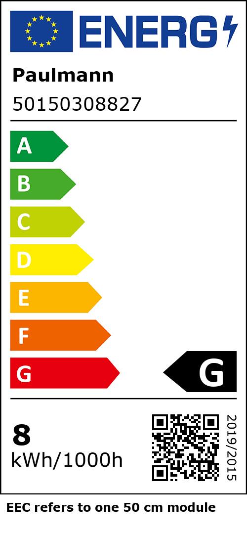 Paulmann Pro Strip LED remsa Silver P150 COB 5m 68W 1270lm/m 528 LEDs/m 2700K