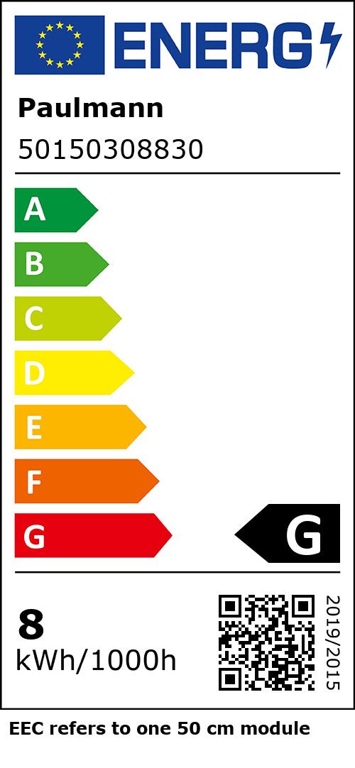 Paulmann Pro Strip LED remsa Silver P150 COB 5m 68W 1270lm/m 528 LEDs/m 3000K