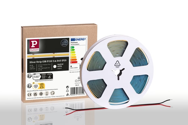 Paulmann Pro Strip LED remsa Silver P150 COB 5m 65W 1400lm/m 528 LEDs/m 4000K