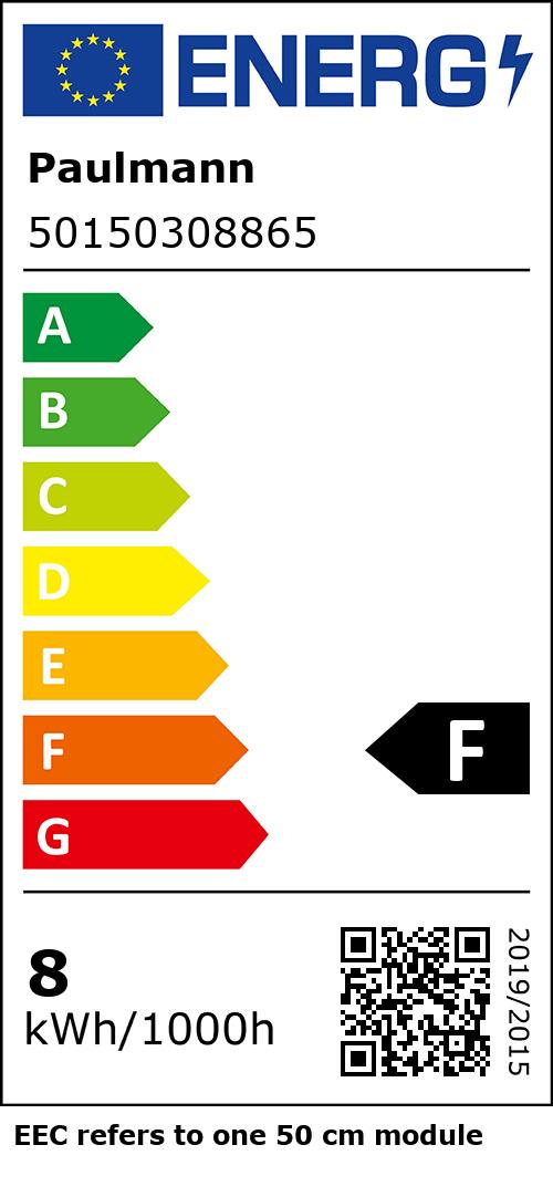 Paulmann Pro Strip LED remsa Silver P150 COB 5m 65W 1400lm/m 528 LEDs/m 6500K