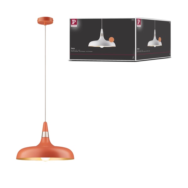 Paulmann Pendellampa Juna Style E27 max. 20W Peach dimbar Metall Paulmann Pendellampa Juna Style E27 max. 20W Peach dimbar Metall