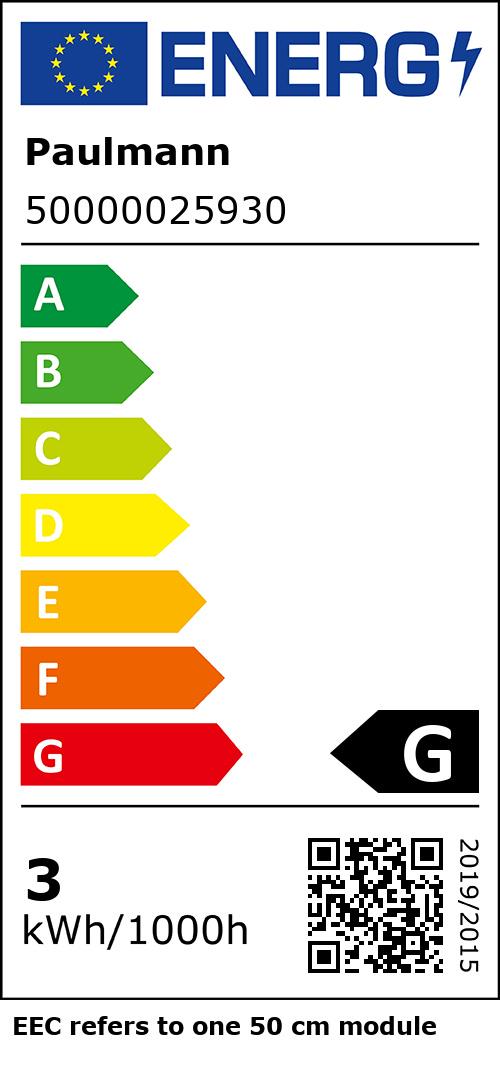 Paulmann Pro Strip LED remsa Gold P25 5m 22W 380lm/m 60 LEDs/m 3000K