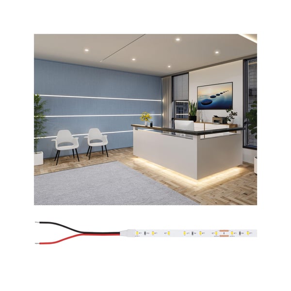 Paulmann Pro Strip LED remsa Gold P25 5m 22W 380lm/m 60 LEDs/m 3000K