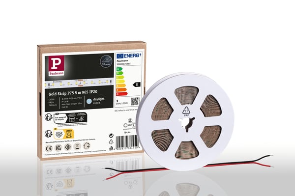 Paulmann Pro Strip LED remsa Gold P75 5m 30W 790lm/m 96 LEDs/m 6500K