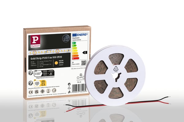 Paulmann Pro Strip LED remsa Gold P150 5m 62W 1500lm/m 160 LEDs/m 3000K