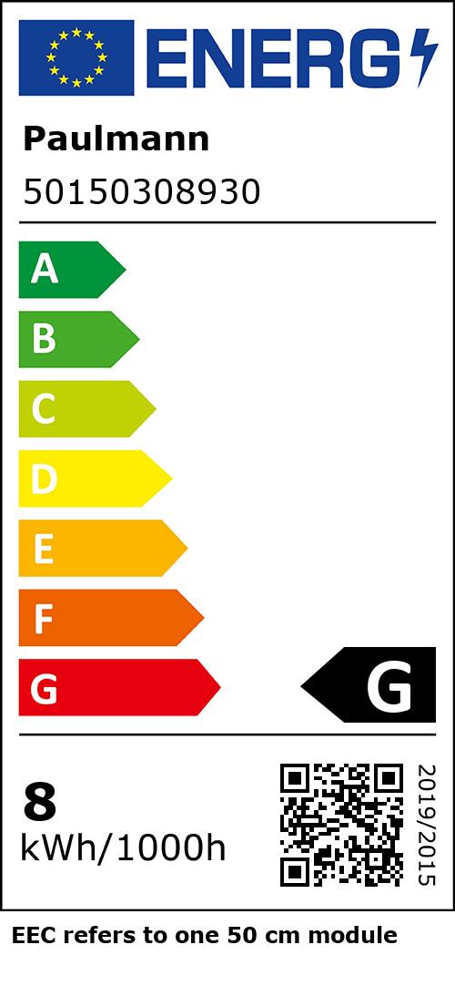 Paulmann Pro Strip LED remsa Gold P150 COB 5m 68W 1270lm/m 528 LEDs/m 3000K