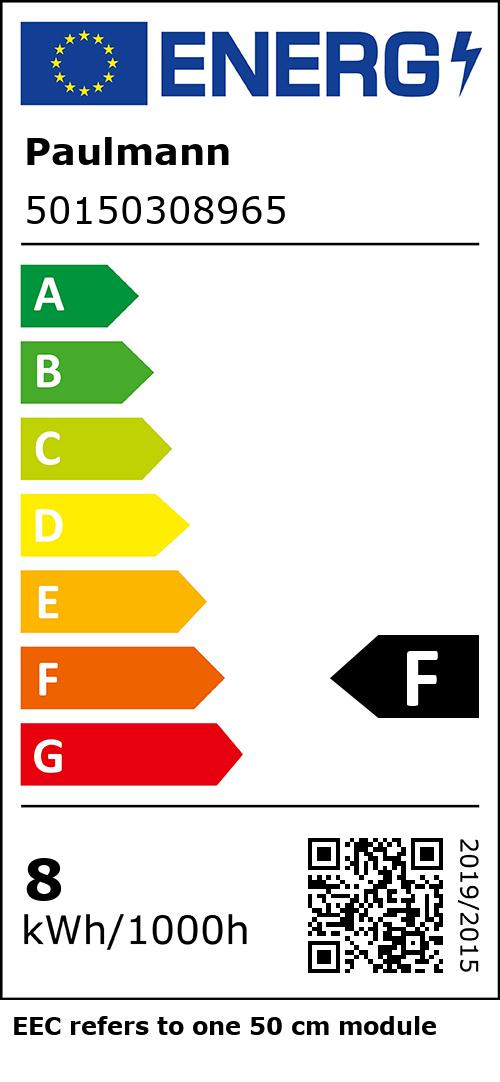 Paulmann Pro Strip LED remsa Gold P150 COB 5m 68W 1400lm/m 528 LEDs/m 6500K