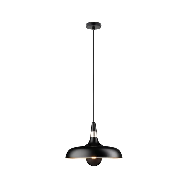Paulmann Pendellampa Juna E27 max. 20W Svart matt, Champagne dimbar Metall