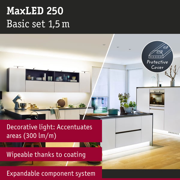 Paulmann MaxLED 250 LED remsa Smart Home Zigbee 3.0 Baspaket 1,5m Tunable White