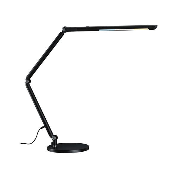 Paulmann LED skrivbordslampa 3-Step-Dim FlexBar lampa White Switch 700lm 9,5W Svart