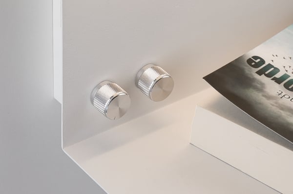 Paulmann LED vägglampa Jarina 3000K 370lm / 160lm 230V 4,5W / 1,6W dimbar Vit