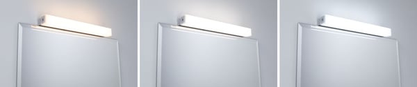 Paulmann Selection Bathroom LED spegellampa Luno IP44 White Switch 550lm 230V 6W Aluminium