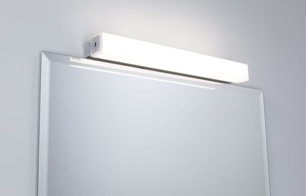 Paulmann Selection Bathroom LED spegellampa Luno IP44 White Switch 550lm 230V 6W Aluminium