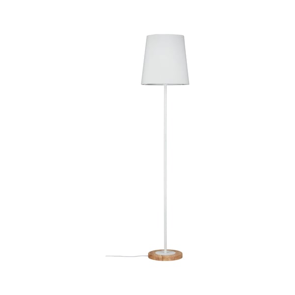 Paulmann Golvlampa Stellan Neordic E27 max. 20W Vit, Trä Tyg, Metall, Trä