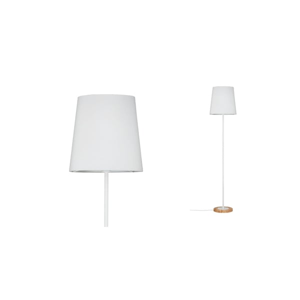 Paulmann Golvlampa Stellan Neordic E27 max. 20W Vit, Trä Tyg, Metall, Trä
