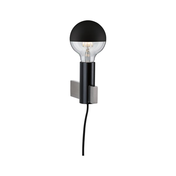 Paulmann Neordic Vägglampa Aik E27 230V max. 20W dimbar Svart