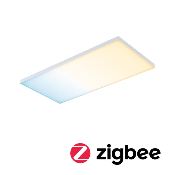 Paulmann LED panel Smart Home Zigbee 3.0 Velora Panel vinkelformad 595x295 mm 15,5W 1600lm Tunable White Vit dimbar