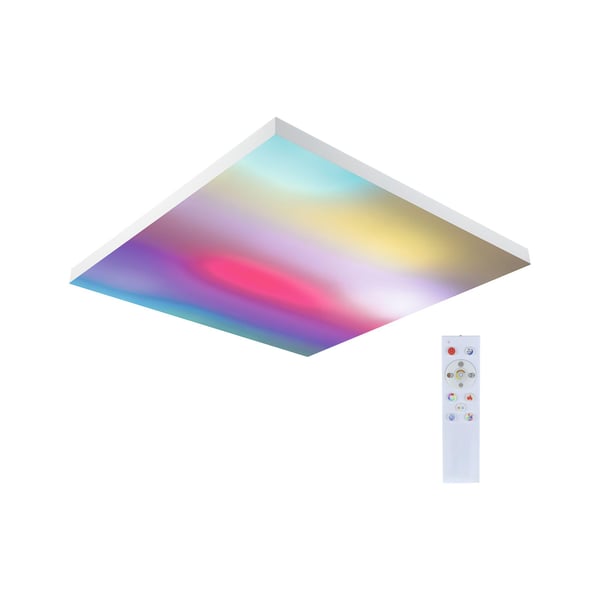 Paulmann LED panel Velora Rainbow dynamicRGBW vinkelformad 595x595 mm 31W 2820lm RGB+ Vit dimbar