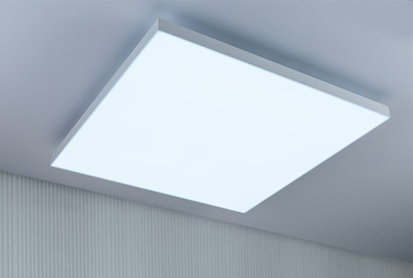 Paulmann LED panel Velora Rainbow dynamicRGBW vinkelformad 595x595 mm 31W 2820lm RGB+ Vit dimbar