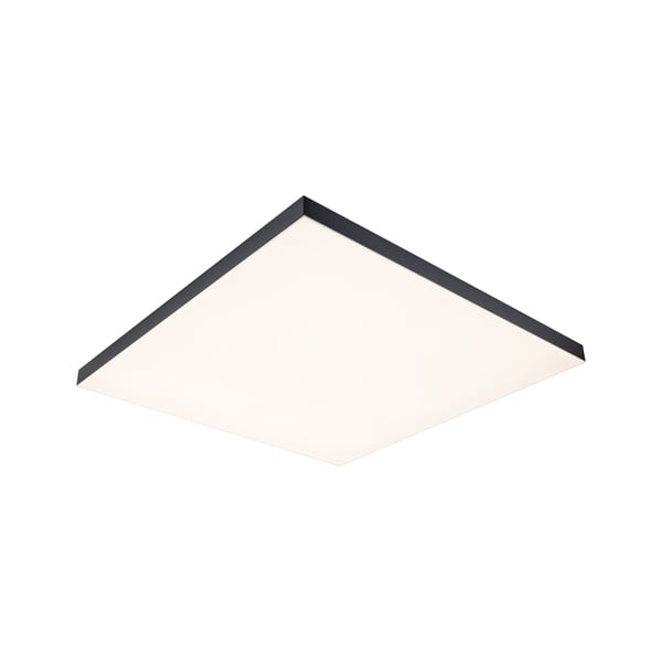 Paulmann LED panel Velora Rainbow dynamicRGBW vinkelformad 595x595 mm 31W 2820lm RGB+ Svart dimbar