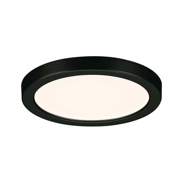 Paulmann VariFit Infälld LED panel Areo panel IP44 rund 118 mm 6,5W 550lm 3000K Svart