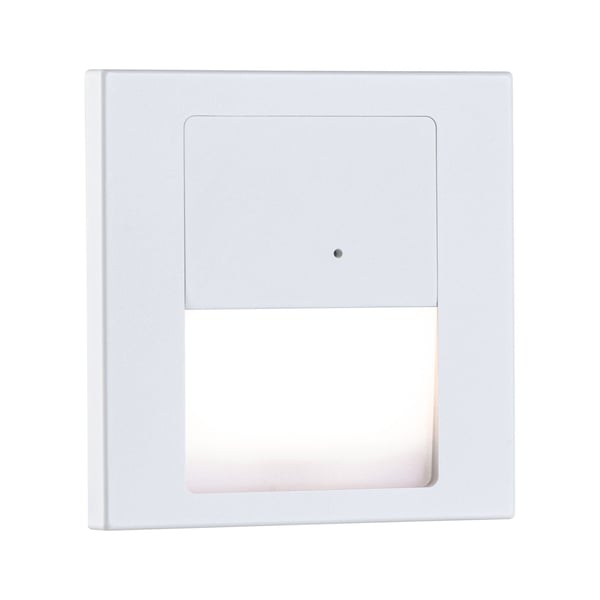 Paulmann LED infälld vägglampa Tsaro vinkelformad 80x80 mm 1W 80lm 230V 2700K Vit matt