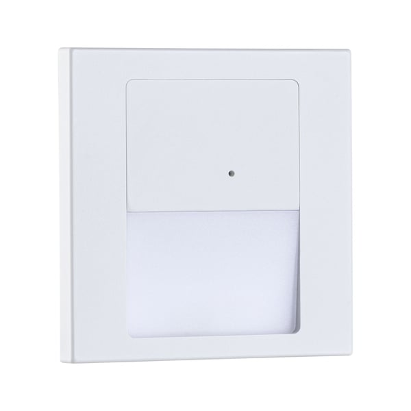 Paulmann LED infälld vägglampa Tsaro vinkelformad 80x80 mm 1W 80lm 230V 2700K Vit matt