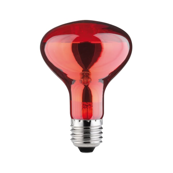 Paulmann Glödlampa Infrarot E27 230V 26lm 60W 1500K Röd Paulmann Glödlampa Infrarot E27 230V 26lm 60W 1500K Röd