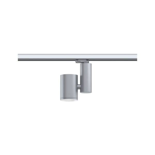 Paulmann ProRail3 LED spårstrålkastare Zeuz 2860lm 33W 3000K dimbar 230V Silver